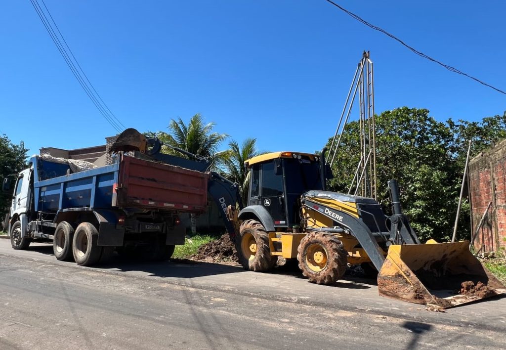 Prefeitura de Coari inicia perfuração de poços artesianos no bairro Ciganópolis
